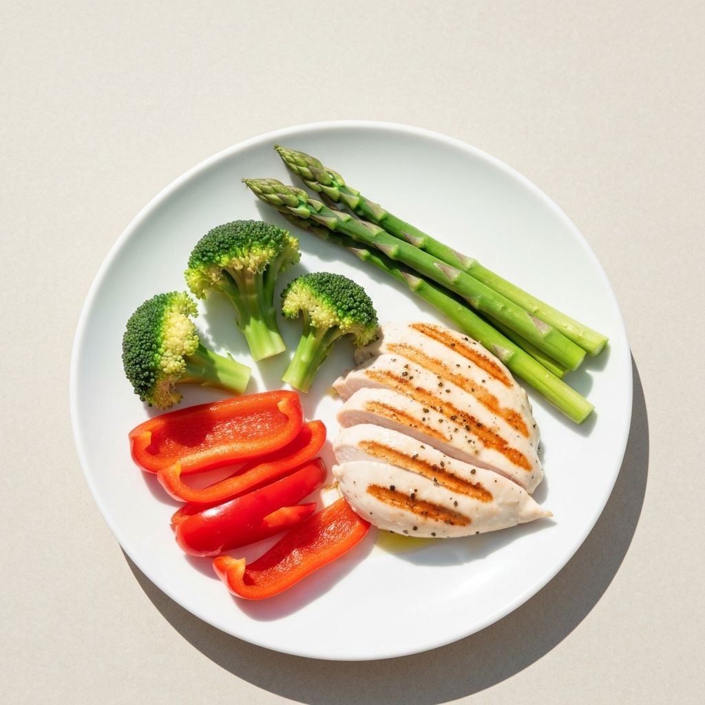 Ausgewogene Mahlzeit